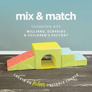 Milliard Soft Foam Toddler Climber Gym Toy for Safe Play