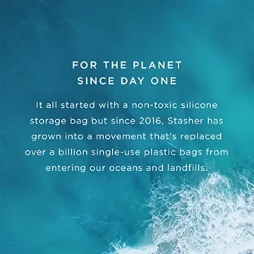 Stasher Silicone Food Grade Reusable Storage Bag | Eco-friendly Solution