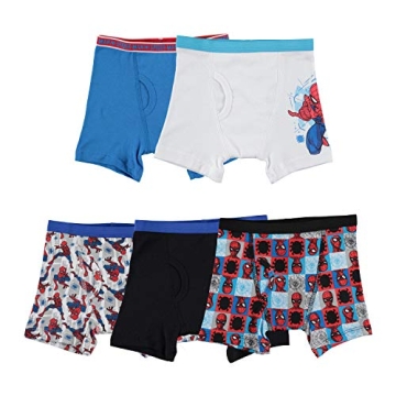 Spiderman Boys' Little Multipacks: Fun Prints & Comfort in Sizes 4-12