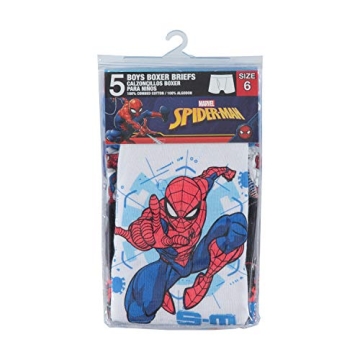 Spiderman Boys' Comfortable Boxer Briefs in Fun Designs