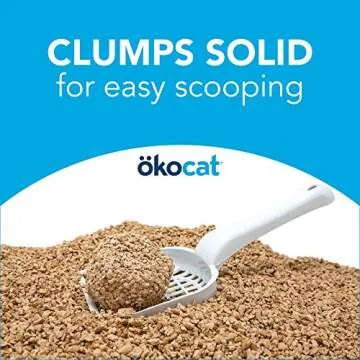ökocat Original Low-Dust Natural Wood Clumping Cat Litter with Odor Control 16.6 lbs Large