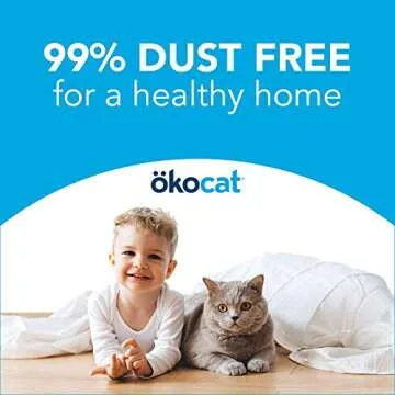 ökocat Original Low-Dust Natural Wood Clumping Cat Litter with Odor Control 16.6 lbs Large