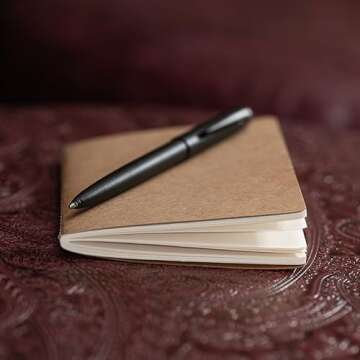 Fisher Space Pen Military Cap-O-Matic Space Pen, Ballpoint, Black Ink, Non-Reflective, Brass, Matte ...