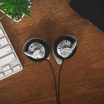 Koss KSC75 On-Ear Clip Headphones for Ultimate Comfort