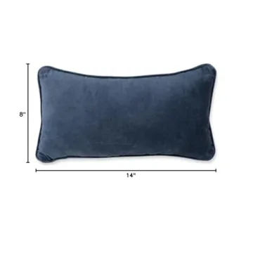 FURBISH Handmade Needlepoint Decorative Throw Pillow