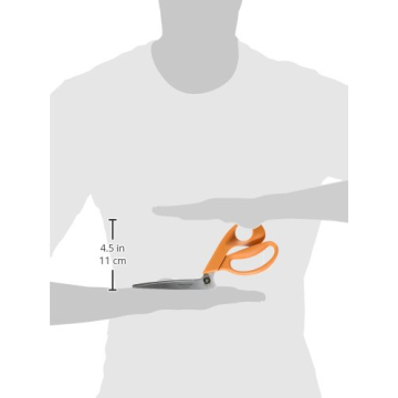 Fiskars Razor Edge Fabric Shears for Effortless Cutting