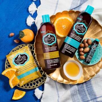 Hask Argan Oil From Morocco Repairing Deep Conditioner, Hair Treatment 1.75 oz ( Pack of 2)