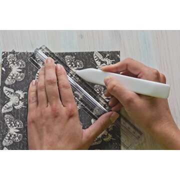 Asfroy Teflon Bone Folder - Ergonomic Crafting Tool