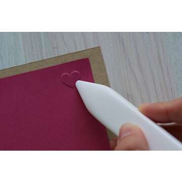 Asfroy Teflon Bone Folder - Ergonomic Crafting Tool