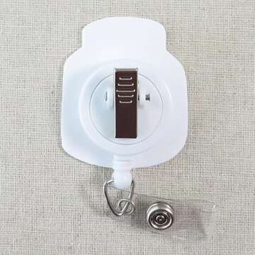 Funny Cat Badge Reel for Nurses and Teachers Gift