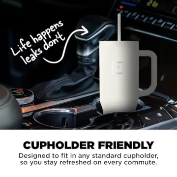 IRON °FLASK Insulated Mug with Straw & Flip Cap