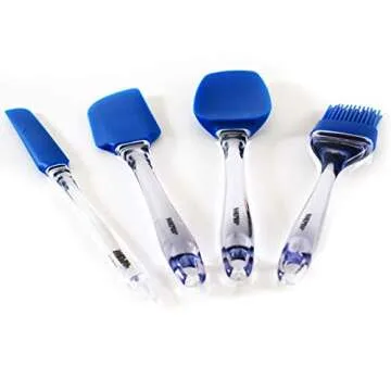 Norpro Silicone Basting Brush in Blue - Kitchen Essential
