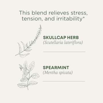 Organic Stress Ease Tea for Relaxation and Calmness