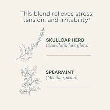 Organic Stress Ease Tea for Relaxation and Calmness