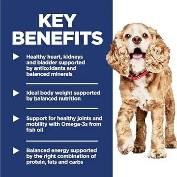 Hill's Science Diet Small & Mini, Senior Adult 11+, Small & Mini Breeds Senior Premium Nutrition, Dry Dog Food, Chicken, Brown Rice & Barley, 4.5 lb Bag