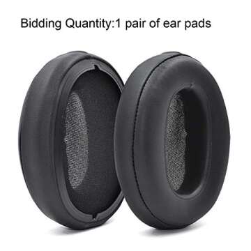 XB900N Ear Pads - Replacement Ear Cushion Compatible with Sony WH-XB900N WHXB900 / WH-CH710N / WH-CH700N (WHCH700N) & MDR-ZX780 (ZX780DC) / MDR-ZX770 (ZX770BN ZX770BT) / MDR-10R (10RNC 10RBT)Headphone