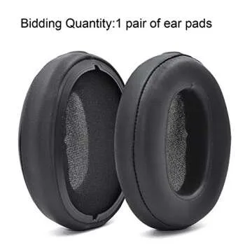 XB900N Ear Pads - Replacement Ear Cushion Compatible with Sony WH-XB900N WHXB900 / WH-CH710N / WH-CH700N (WHCH700N) & MDR-ZX780 (ZX780DC) / MDR-ZX770 (ZX770BN ZX770BT) / MDR-10R (10RNC 10RBT)Headphone