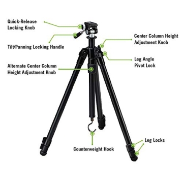 Vortex High Country II Tripod Kit: Versatile & Durable Tripod