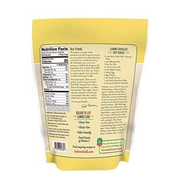BOB'S RED MILL Flour Almond Blanched, Size (32 OZ, Pack - 2)