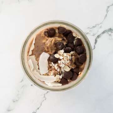 OATH Crunchy Dark Chocolate Overnight Oats - Gluten Free, Non-GMO, Vegan, Kosher 11.6 OZ (Pack of 1)