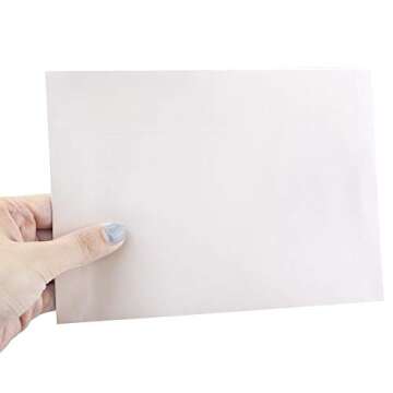 JPSOR A7 Invitation Envelopes Gold Foil-Lined 5 x 7 Inches, 80pcs Self Seal Envelopes with 80pcs Gold Foil Stickers for Weddings, Parties, Graduations, Birthday Invitations