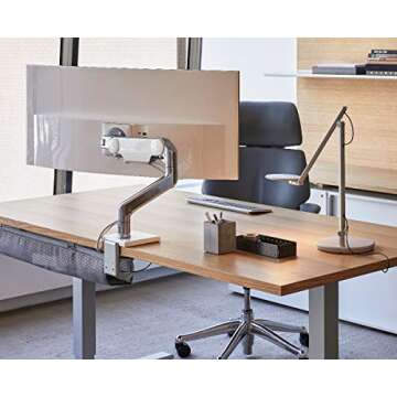 Humanscale M10 Heavy Duty Monitor Arm - Ergonomic Design