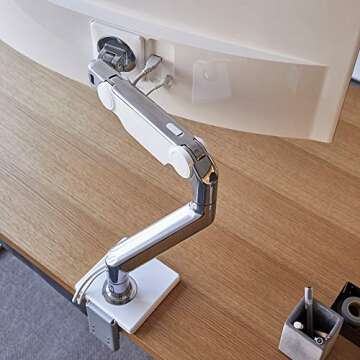 Humanscale M10 Heavy Duty Monitor Arm - Ergonomic Design