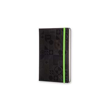 Moleskine Evernote Smart Notebook Large Ruled Black Hard