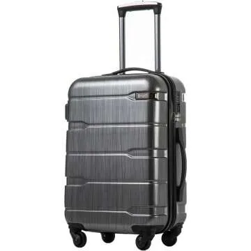 Coolife Expandable Luggage with TSA Lock - Durable Design