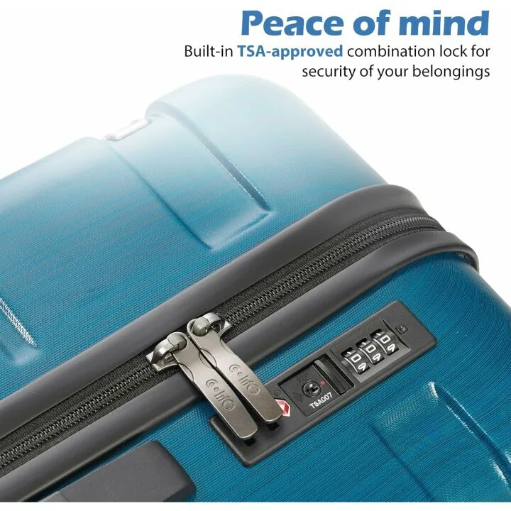 Coolife Expandable Luggage with TSA Lock - Durable Design