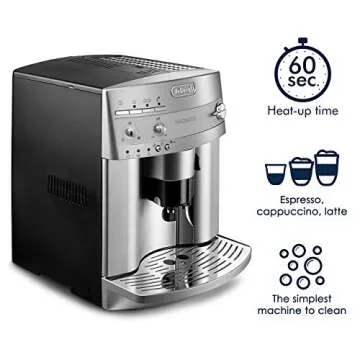 De'Longhi ESAM3300 Magnifica Super Automatic 14 cups Espresso & Coffee Machine (Renewed)