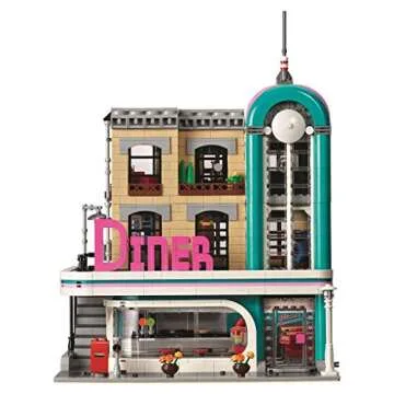 LEGO Creator Expert Downtown Diner Building Kit 2480 Pieces