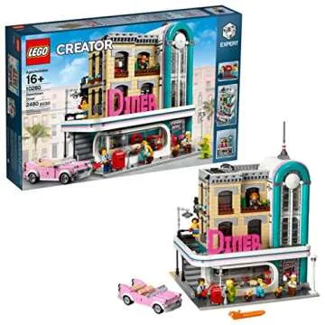 LEGO Creator Expert Downtown Diner Building Kit 2480 Pieces