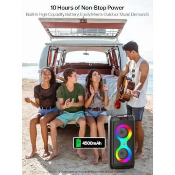 Ultimate Karaoke Machine with Dual Microphones & Lights