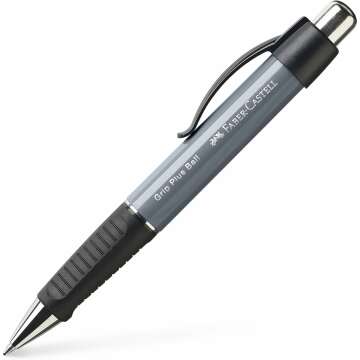 Faber-Castell Grip Plus Ballpoint Pen Stone Grey