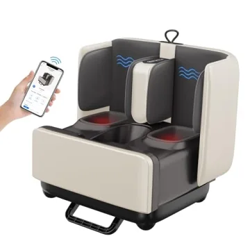 COMFIER 2-in-1 Shiatsu Foot Massager & Foot Rest - Heated with APP Control