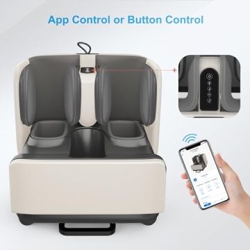 COMFIER 2-in-1 Shiatsu Foot Massager with APP Control