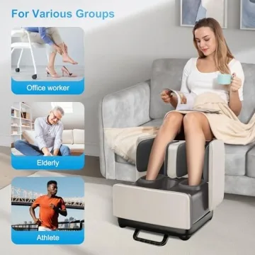 COMFIER 2-in-1 Shiatsu Foot Massager with APP Control