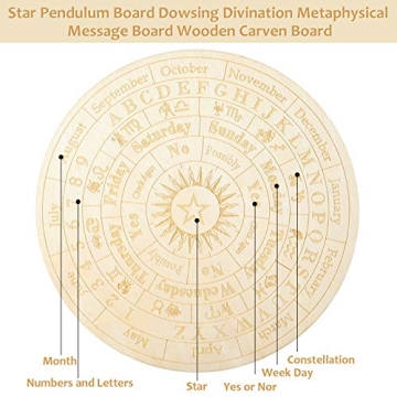 Star Pendulum Board for Beginners and Practitioners