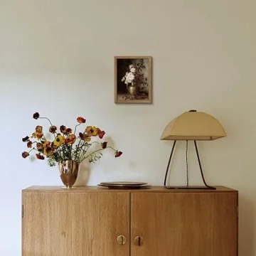 BANMU Moody Floral Prints Dark Vintage Wall Art Canvas