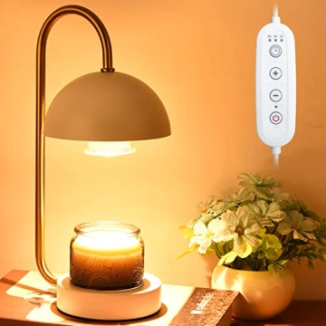 ZCMN Candle Warmer Lamp for Jar Candles with Timer