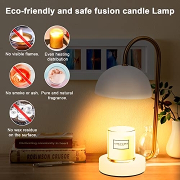 ZCMN Candle Warmer Lamp for Jar Candles with Timer