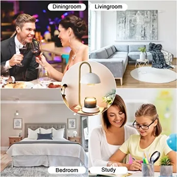 ZCMN Candle Warmer Lamp for Jar Candles with Timer