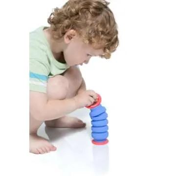 Krumples Plungy Blue - Ridiculously Fun Playthings for All Ages Made from Food Grade Silicone!
