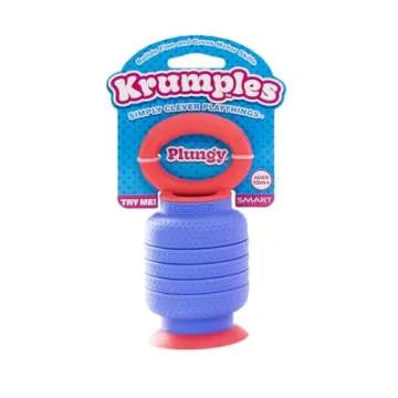 Krumples Plungy Blue - Fun Fidget Toy for All Ages