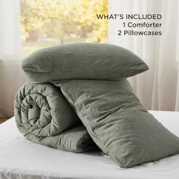 Bedsure Comforter Set - Cozy Luxury for All Seasons