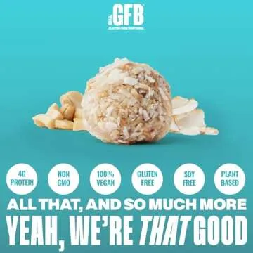 The GFB Coconut Cashew Protein Bites - Gluten Free, Plant Based, Non GMO, Sustainably Made – Ridic...