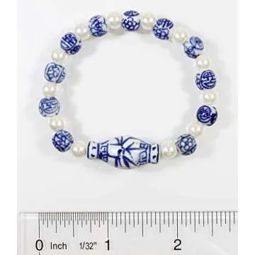 Charming Chinoiserie Stretch Bracelet - Style ARThouse