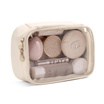 Pocmimut Clear Makeup Bag for Travel & Storage Essentials