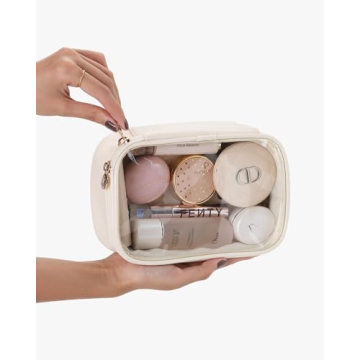 Pocmimut Clear Makeup Bag for Travel & Storage Essentials